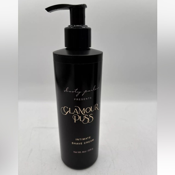 Booty Parlor Intimate Shave Cream Glamour Puss 8oz NEW - Picture 2 of 9